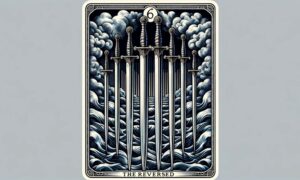 The Reversed 6 of Swords Tarot Card Meaning