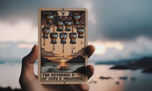 The Reversed 9 of Cups Tarot Card Meaning