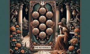 The Reversed 9 of Pentacles Tarot Card Meaning