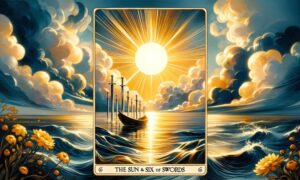 The Sun and Six of Swords
