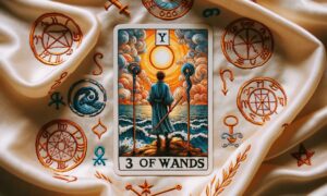 The Upright 3 of Wands Tarot Card Meaning