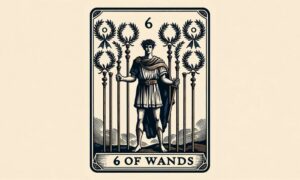 The Upright 6 of Wands Tarot Card Meaning