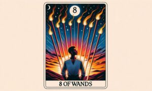 The Upright 8 of Wands Tarot Card Meaning