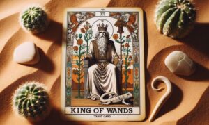 The Upright King of Wands Tarot Card Meaning