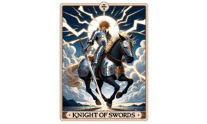 The Upright Knight of Swords Tarot Card Meaning