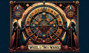 Wheel of Fortune and Two of Wands