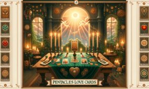 Pentacles Love Cards