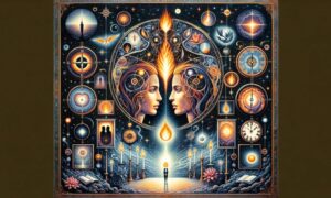 Soul Mirrors_ Unveiling the Reflection and Growth within Twin Flame Relationships