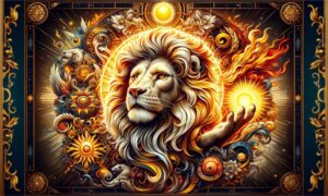 The Lion Symbol of Leo